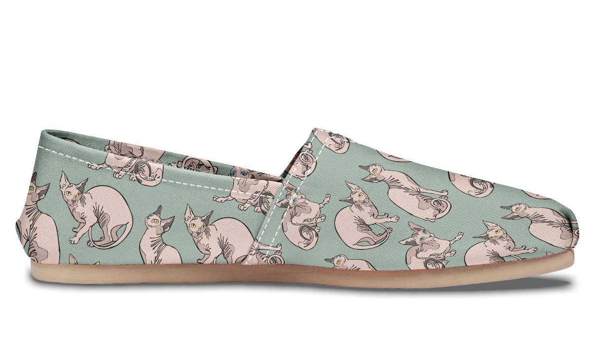 Sphynx Pattern Casual Shoes