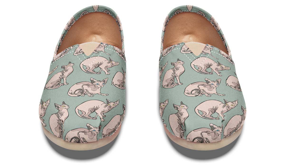 Sphynx Pattern Casual Shoes