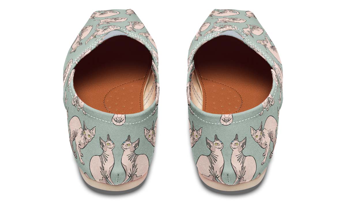 Sphynx Pattern Casual Shoes