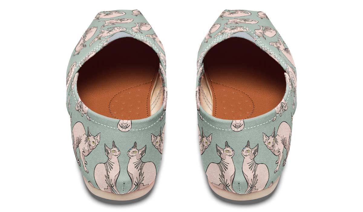 Sphynx Pattern Casual Shoes