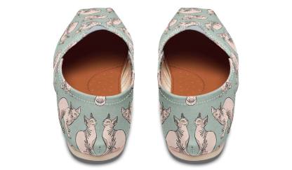Sphynx Pattern Casual Shoes