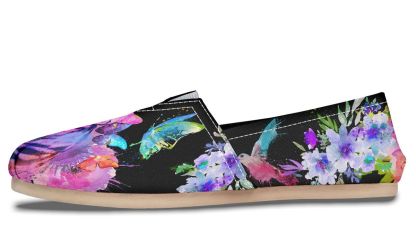 Watercolor Cat Tabby Casual Shoes