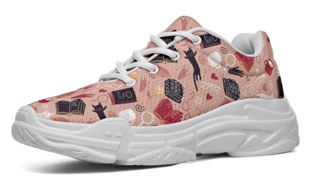 Book Love Chunky Sneakers