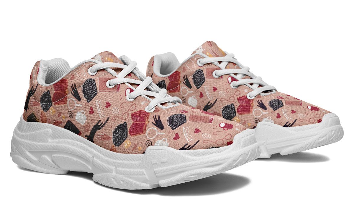 Book Love Chunky Sneakers