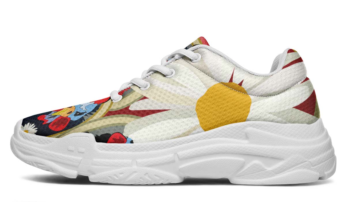 Couple Ol Chickens Chunky Sneakers