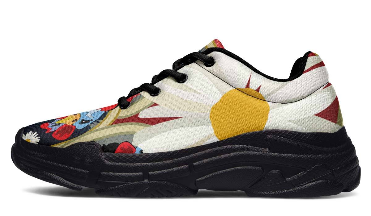 Couple Ol Chickens Chunky Sneakers