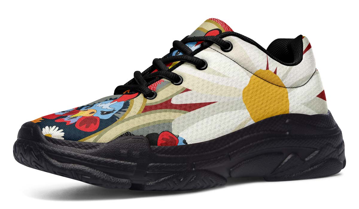 Couple Ol Chickens Chunky Sneakers