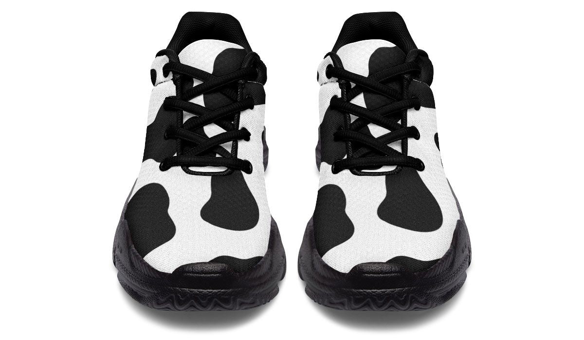 Cow Print Chunky Sneakers