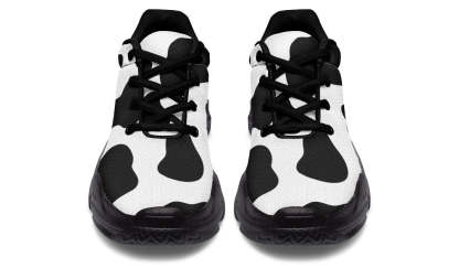 Cow Print Chunky Sneakers