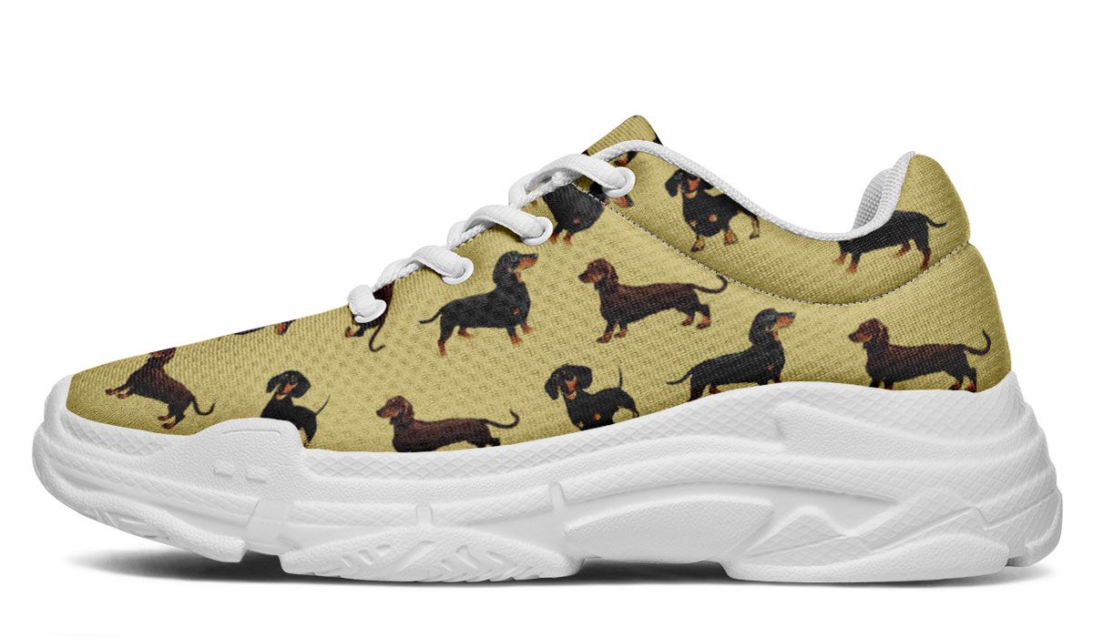 Dachshund Chunky Sneakers