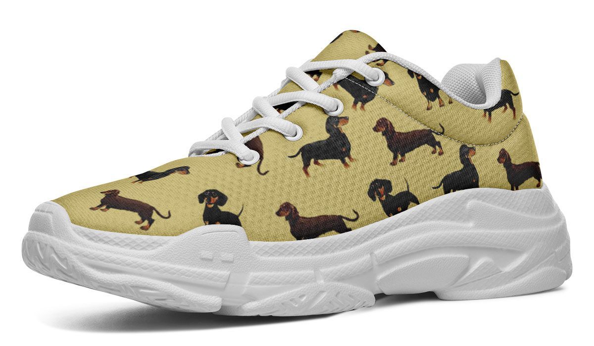Dachshund Chunky Sneakers