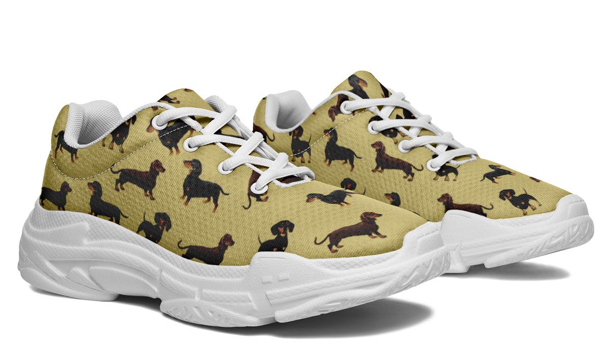 Dachshund Chunky Sneakers