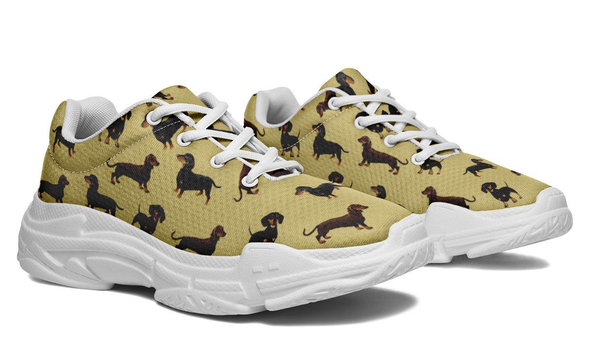 Dachshund Chunky Sneakers