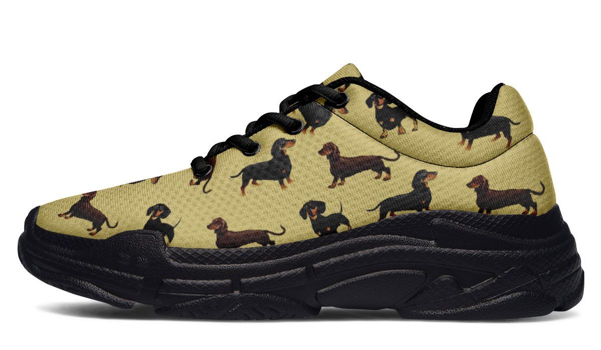Dachshund Chunky Sneakers
