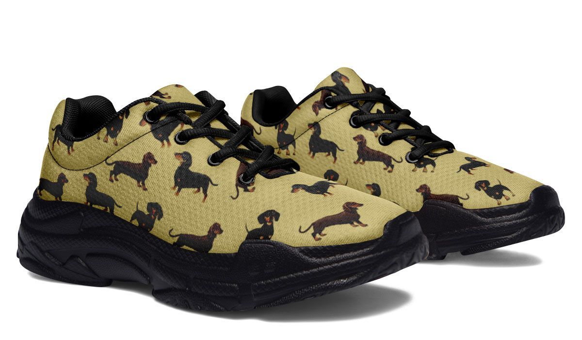 Dachshund Chunky Sneakers