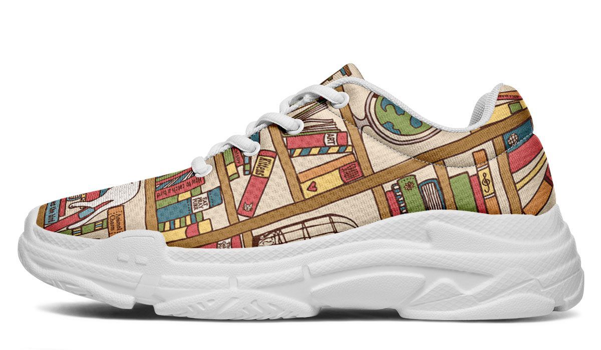 Purrrfect Books Chunky Sneakers