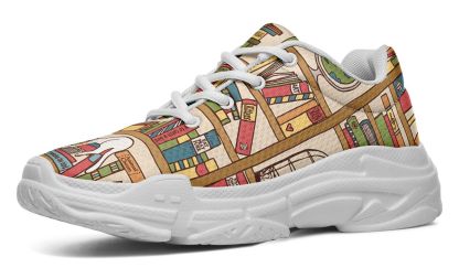 Purrrfect Books Chunky Sneakers
