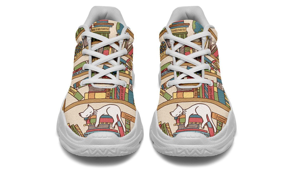 Purrrfect Books Chunky Sneakers