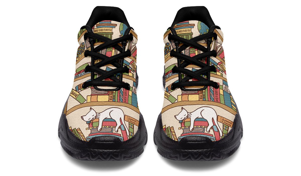 Purrrfect Books Chunky Sneakers