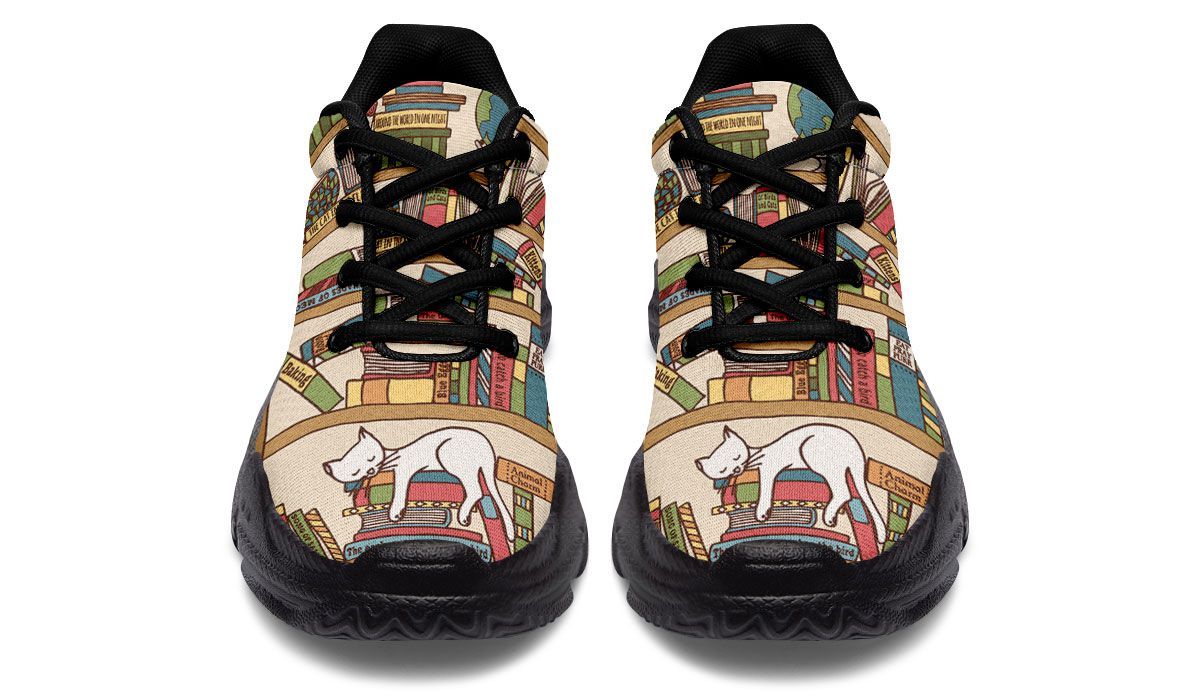 Purrrfect Books Chunky Sneakers