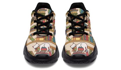 Purrrfect Books Chunky Sneakers