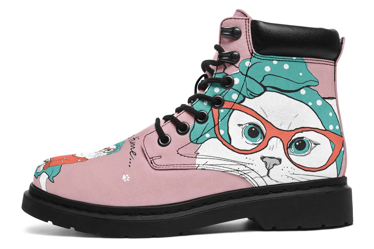 Coffee Kitty Classic Vibe Boots