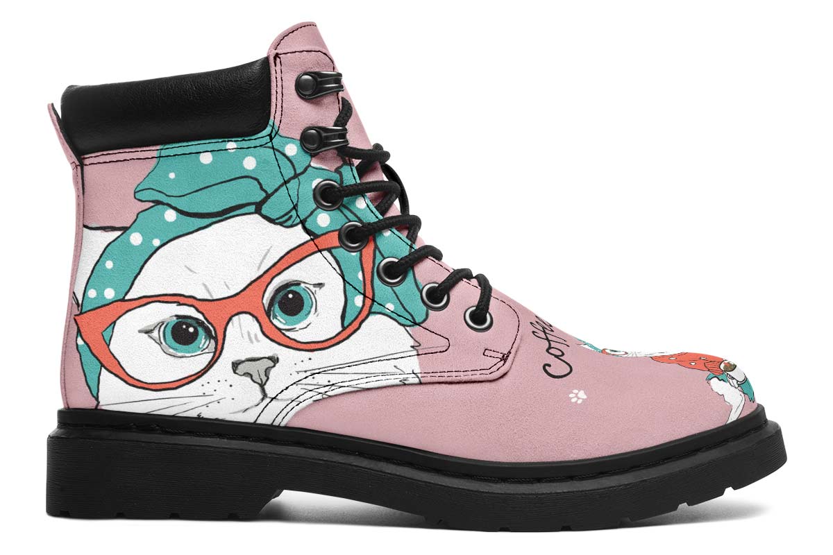 Coffee Kitty Classic Vibe Boots