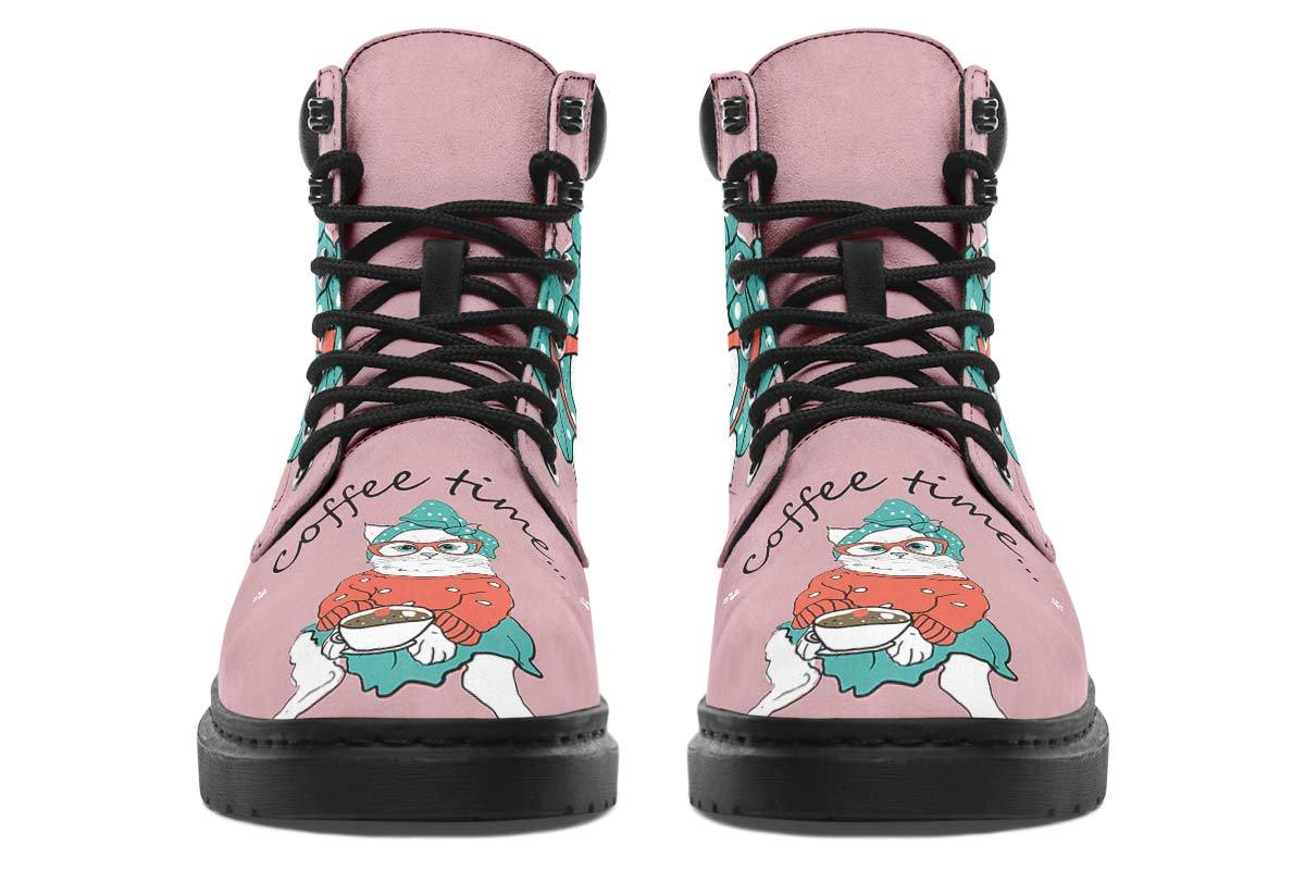 Coffee Kitty Classic Vibe Boots