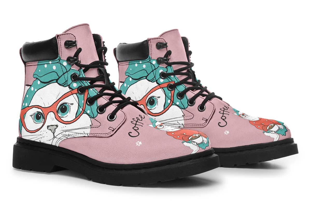 Coffee Kitty Classic Vibe Boots