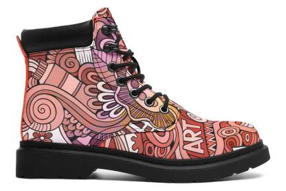 Colorful Art Classic Vibe Boots