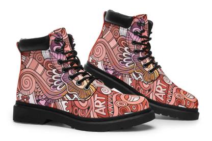 Colorful Art Classic Vibe Boots