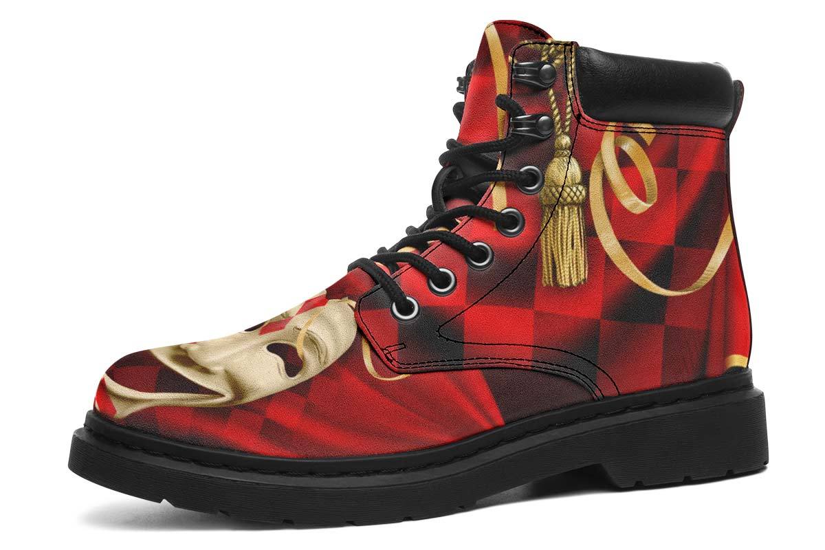 Comedy and Tragedy Classic Vibe Boots