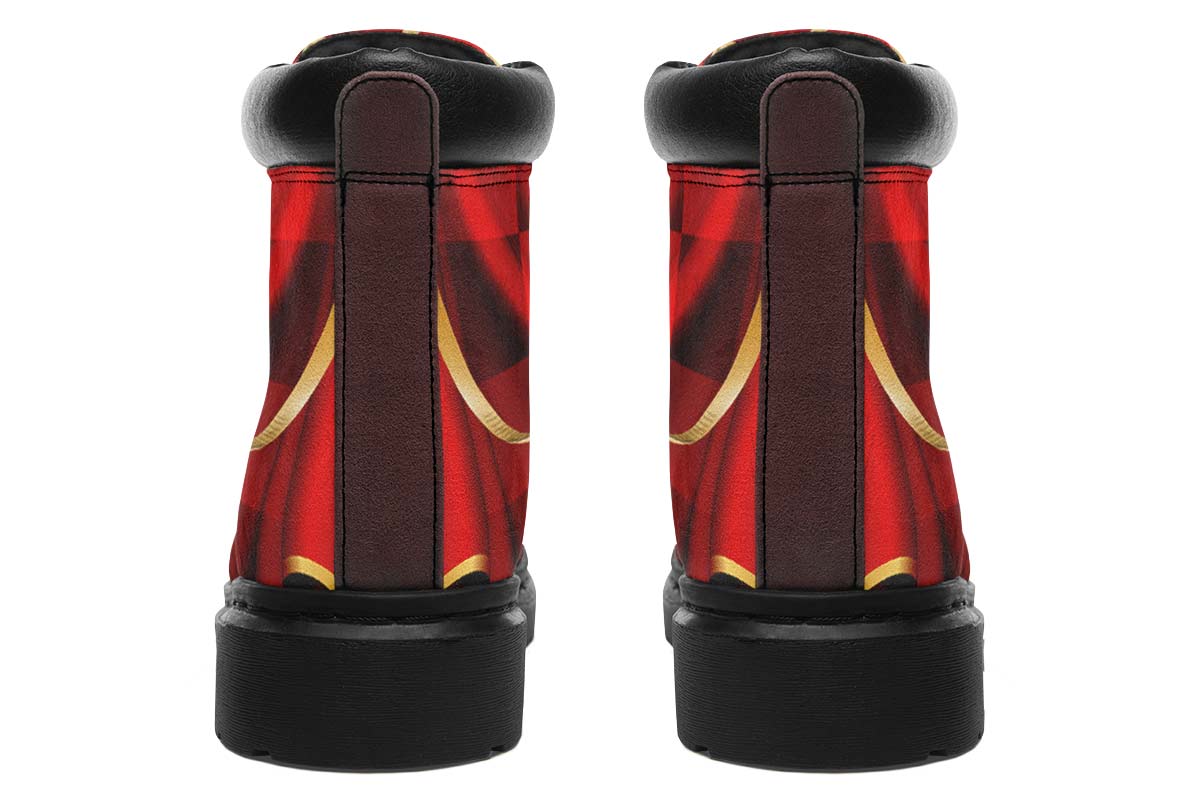 Comedy and Tragedy Classic Vibe Boots