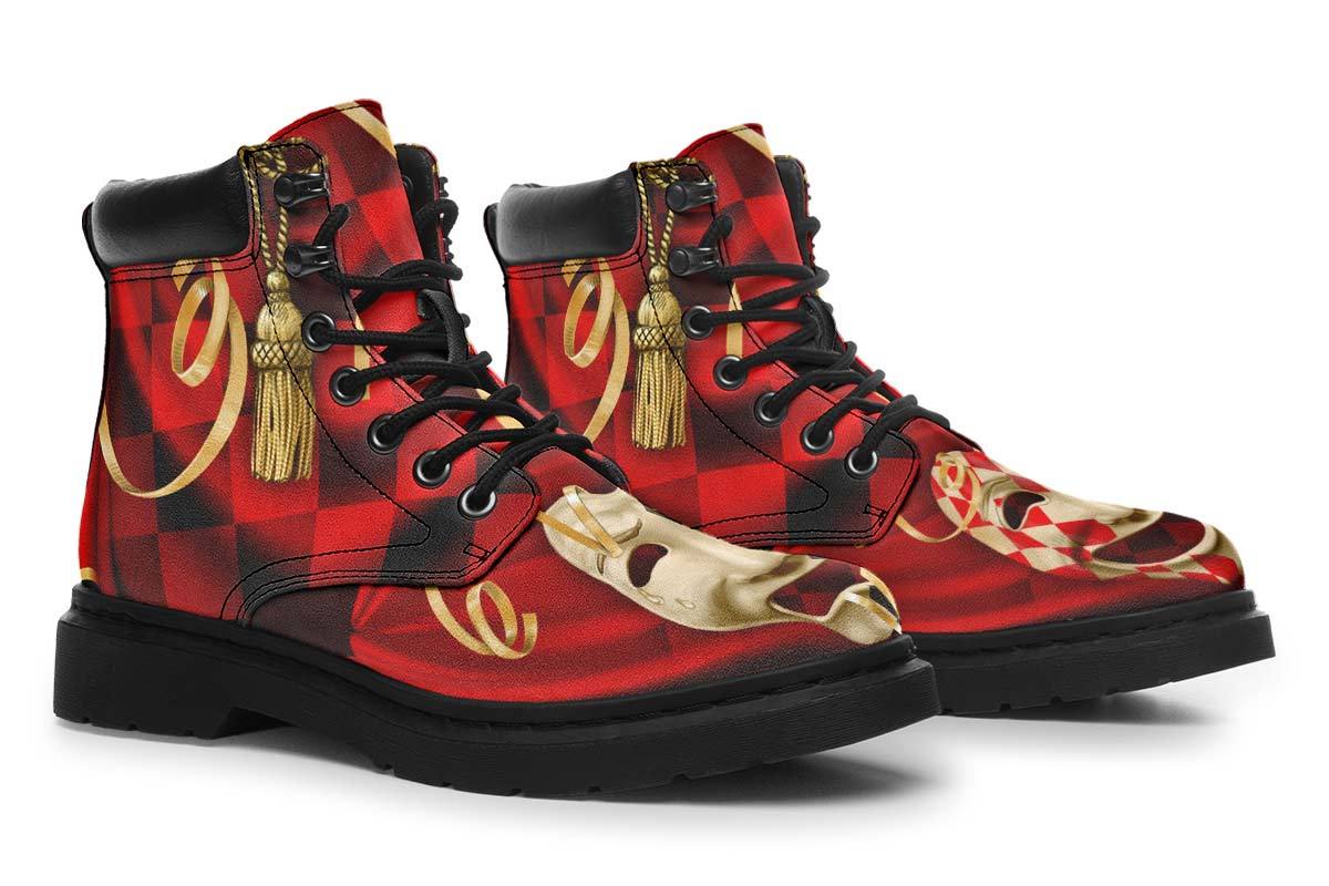 Comedy and Tragedy Classic Vibe Boots