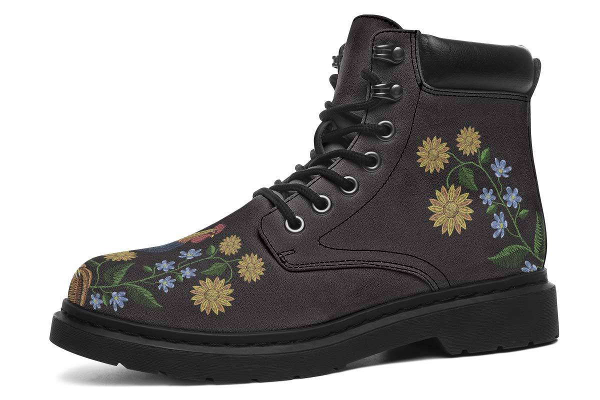 Embroidery Chicken Classic Vibe Boots