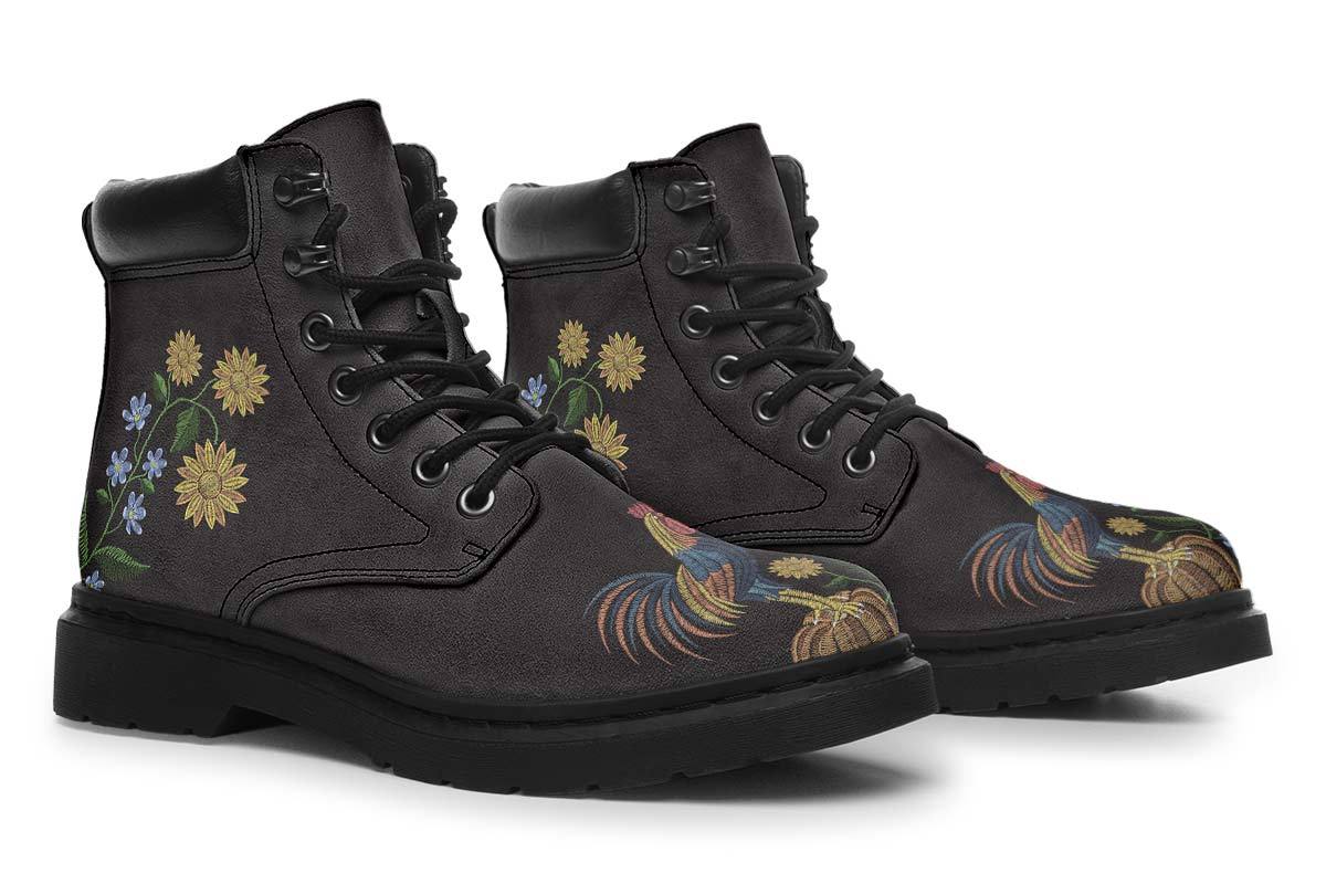Embroidery Chicken Classic Vibe Boots