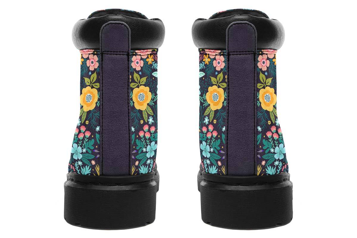 Floral Rooster Classic Vibe Boots