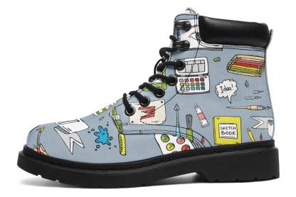 Painter Doodles Classic Vibe Boots