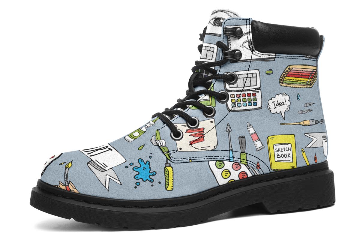 Painter Doodles Classic Vibe Boots