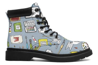 Painter Doodles Classic Vibe Boots