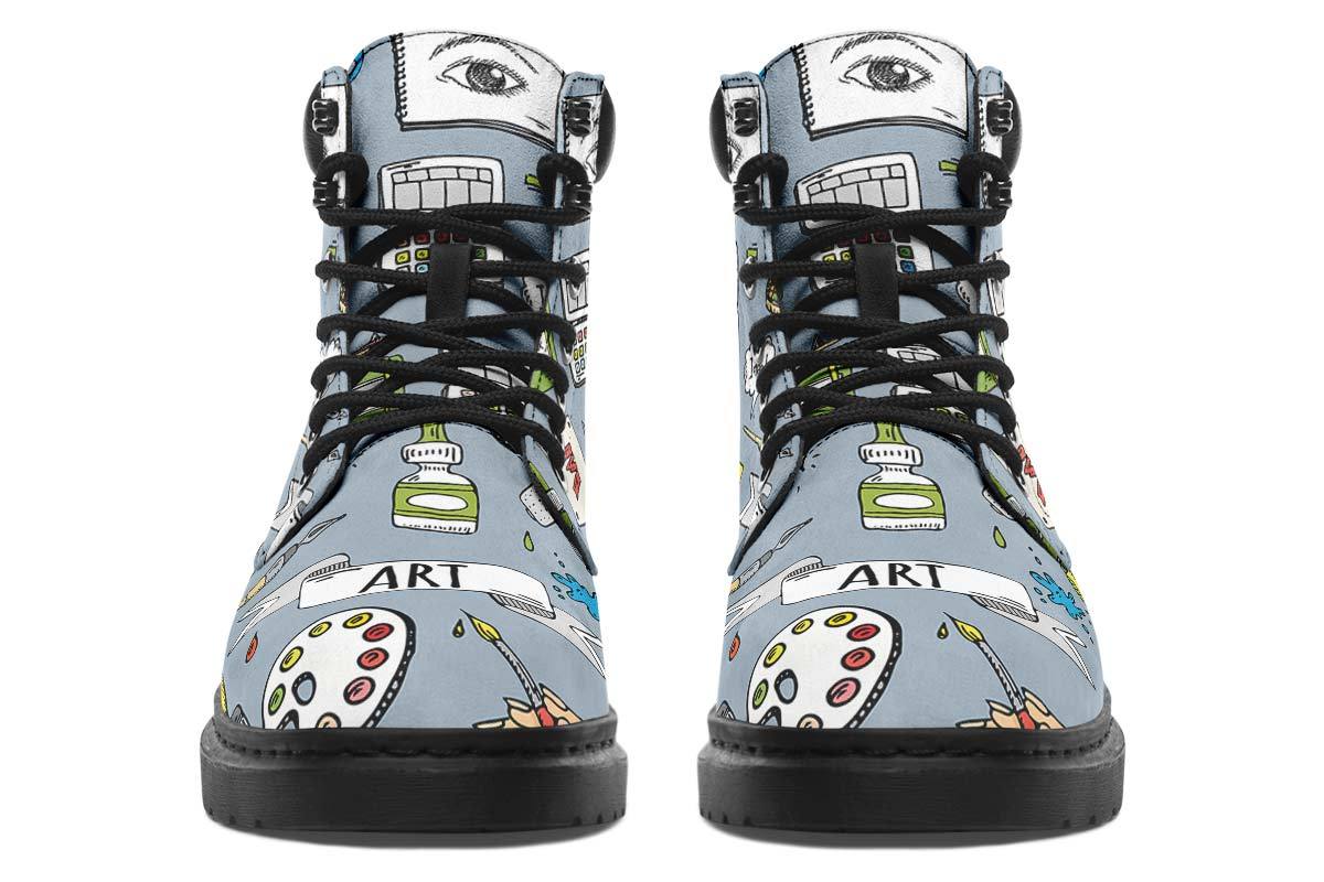 Painter Doodles Classic Vibe Boots