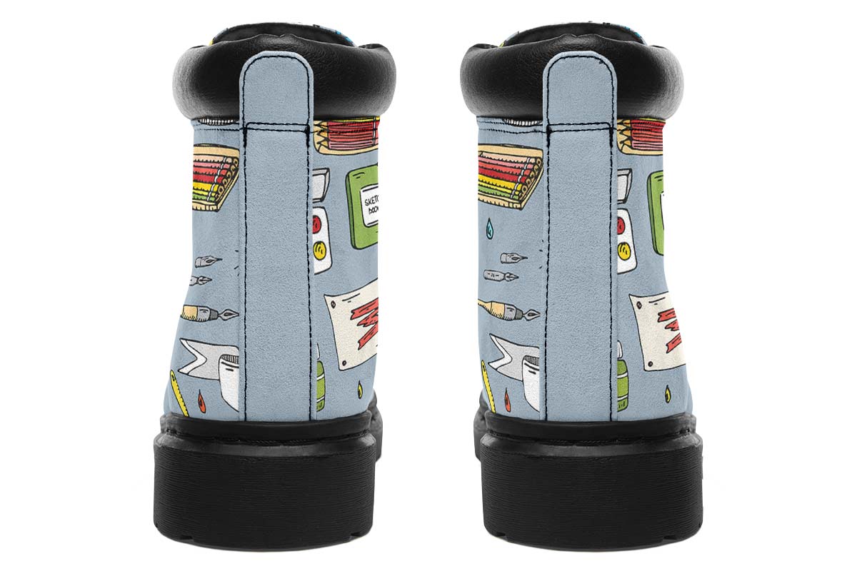 Painter Doodles Classic Vibe Boots
