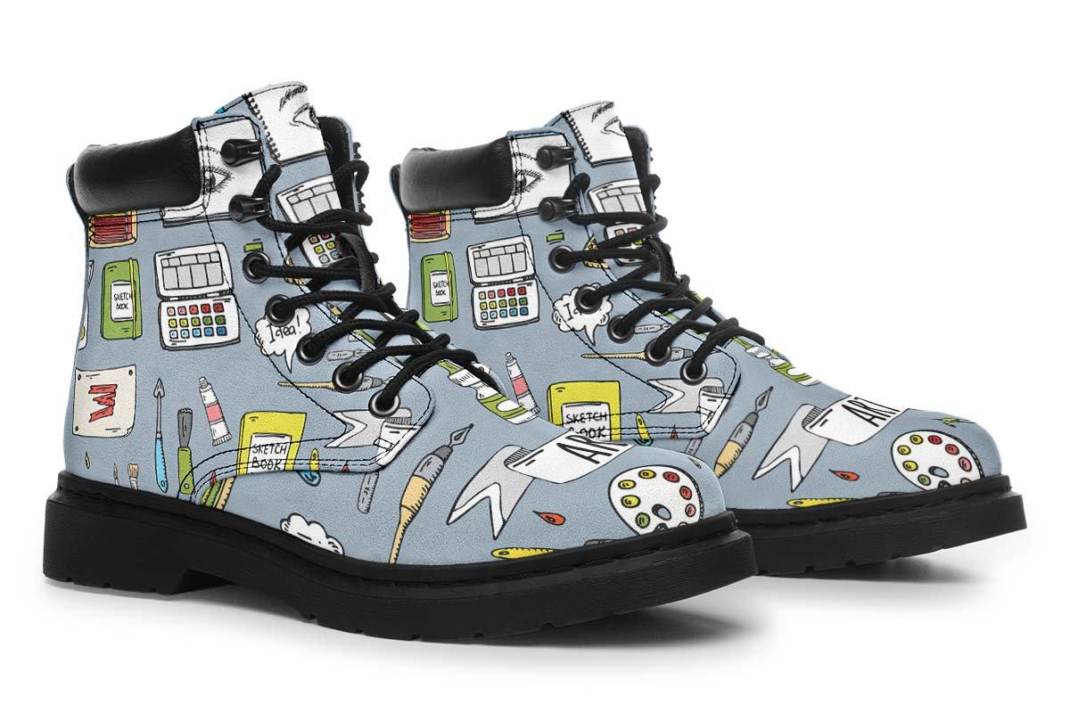 Painter Doodles Classic Vibe Boots