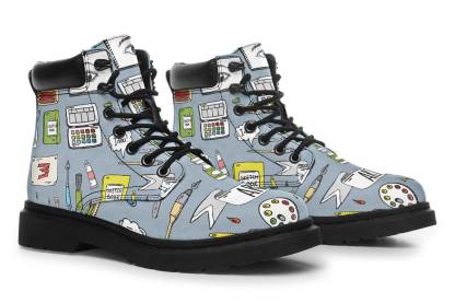 Painter Doodles Classic Vibe Boots