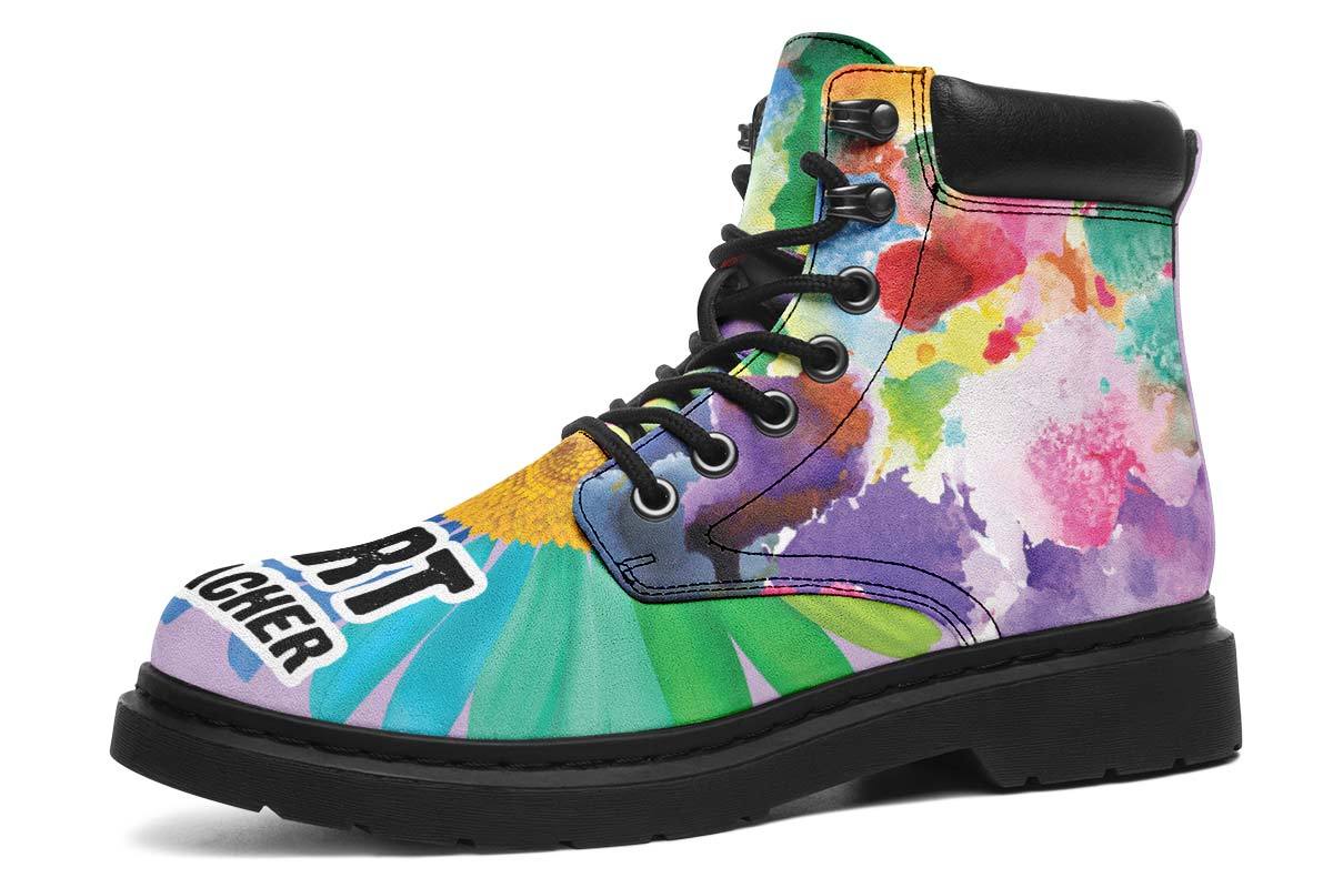 Rainbow Teacher Classic Vibe Boots