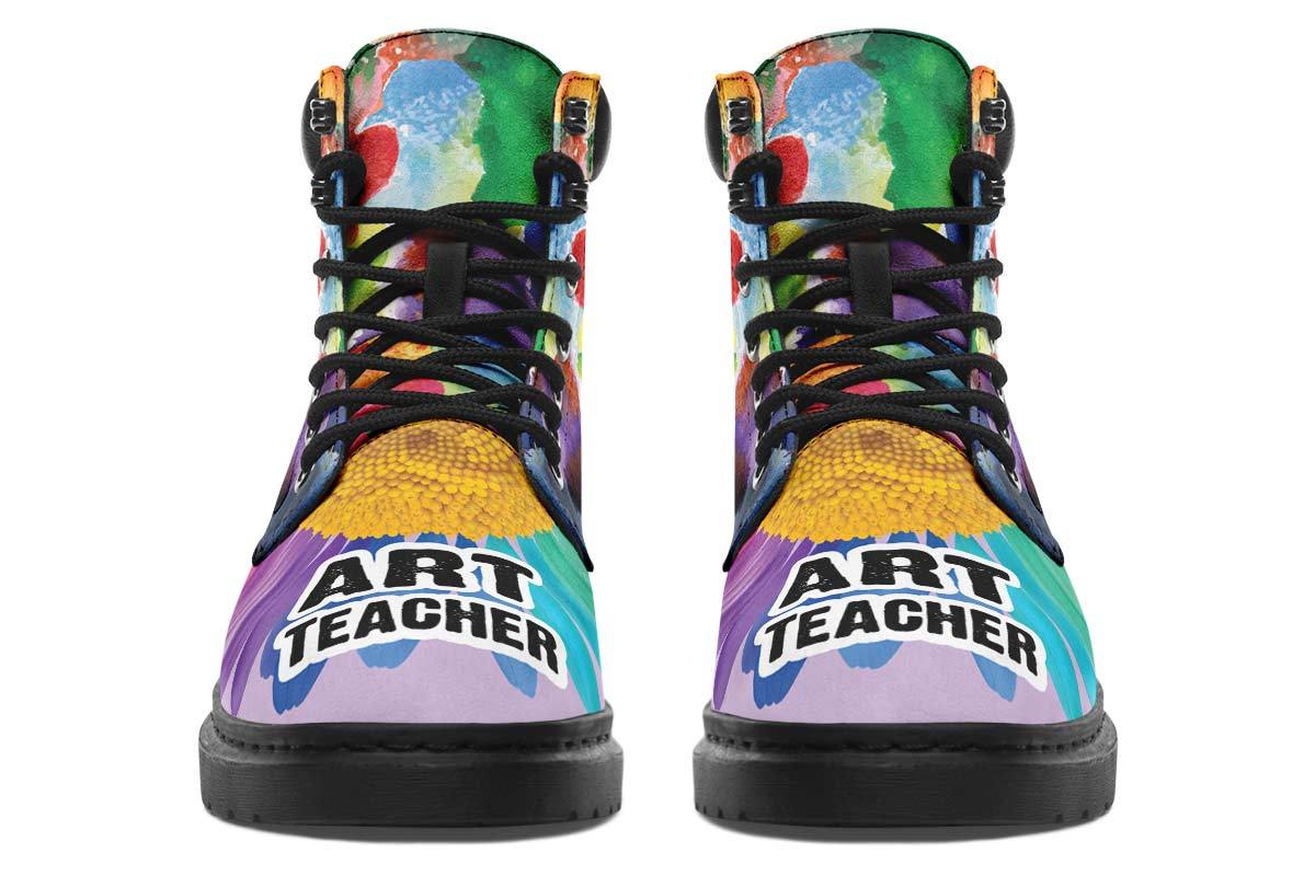 Rainbow Teacher Classic Vibe Boots