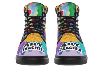 Rainbow Teacher Classic Vibe Boots