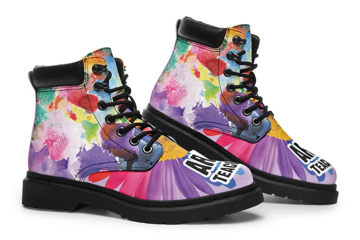 Rainbow Teacher Classic Vibe Boots