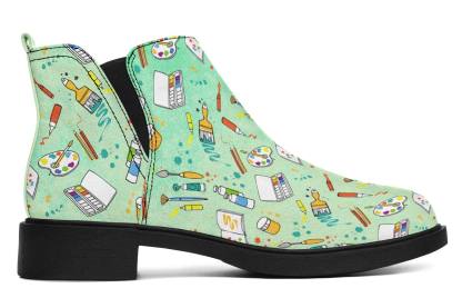 Artist Pattern Neat Vibe Boots