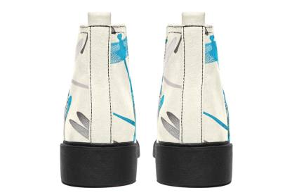 Dragonfly Pattern Neat Vibe Boots
